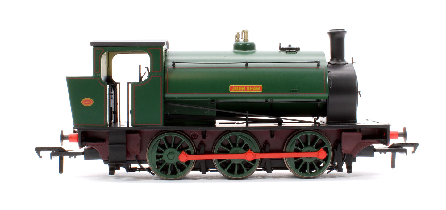 16” Hunslet "John Shaw", NCB South Kirkby Colliery lined green, No. 2375 - Steam Tank Locomotive - DCC Sound