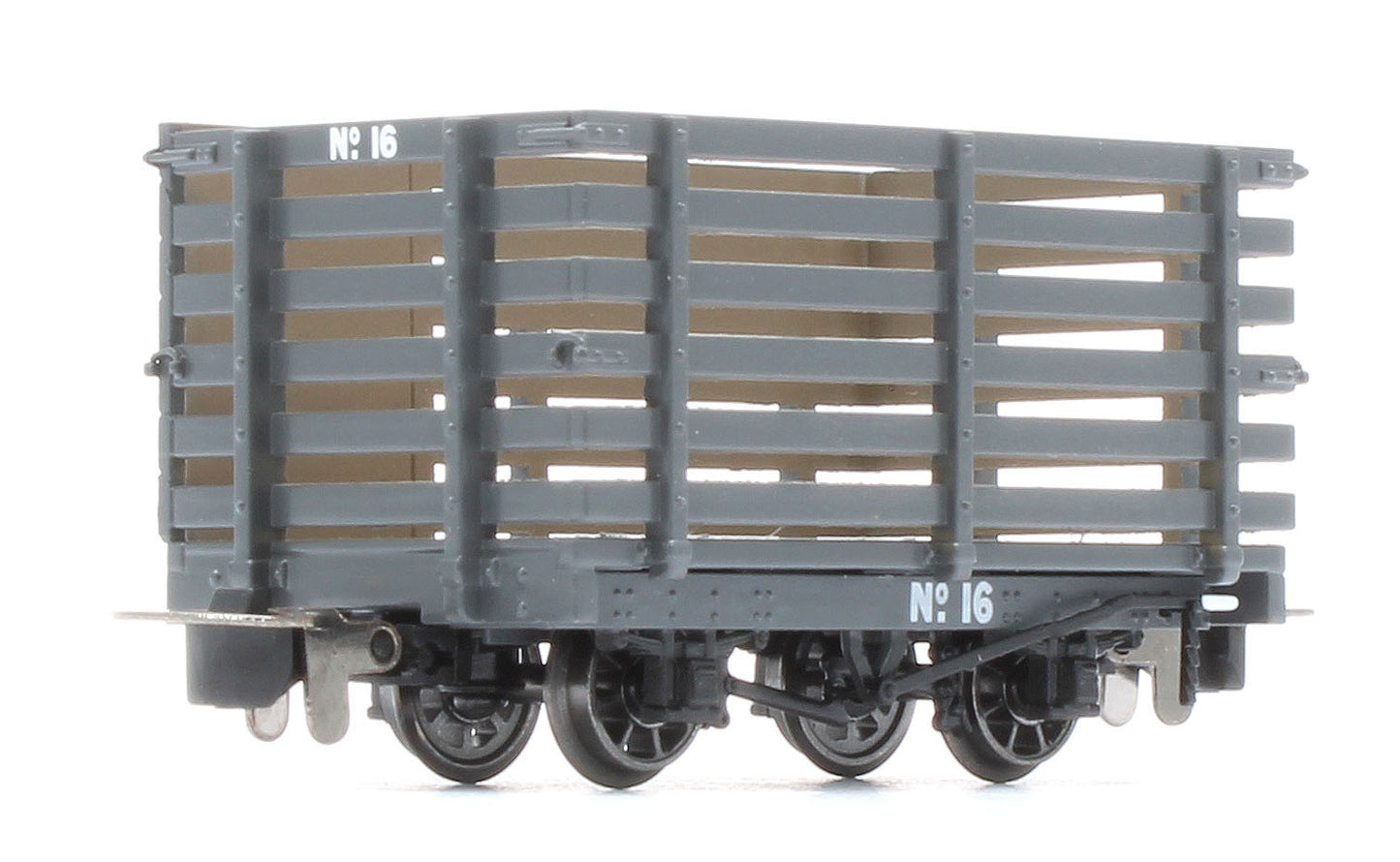 990602 Livestock Wagon - Plain Dark Grey No.16