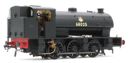 ACC3100 Hunslet 'Austerity' 0-6-0 Saddle Tank BR Black No.68025 (Early Emblem) Steam Locomotive