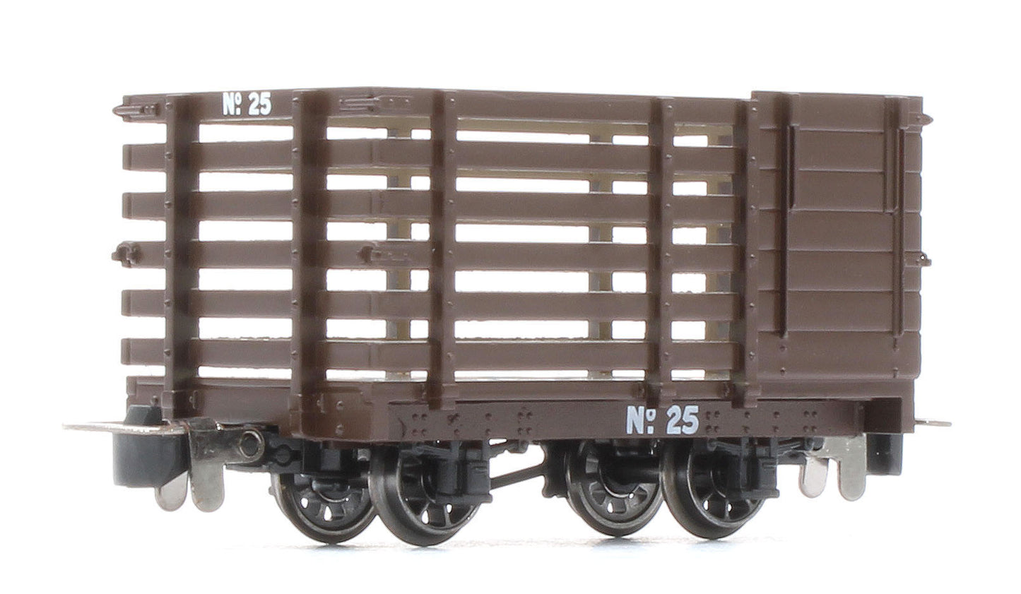 990603 Livestock Wagon - Plain Brown No.25