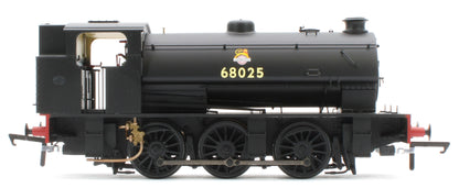 ACC3110 Hunslet 'Austerity' 0-6-0 Saddle Tank BR Black No.68025 (Early Emblem) Steam Locomotive - DCC Sound