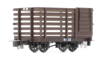 990604 Livestock Wagon - Plain Brown No.38