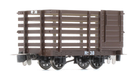 990604 Livestock Wagon - Plain Brown No.38