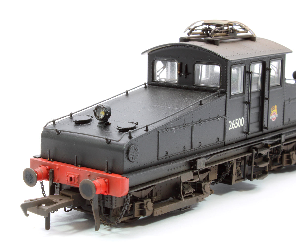 Custom Weathered North Eastern Railway ES1 BR Black Early Emblem Bo-Bo Electric Locomotive No.26500