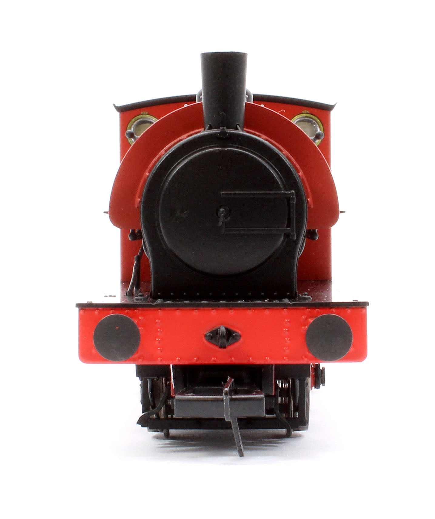 16” Hunslet "Primrose No. 2", NCB red with stovepipe chimney, No. 3715 (as preserved at Embsay in the 1970s) - Steam Tank Locomotive