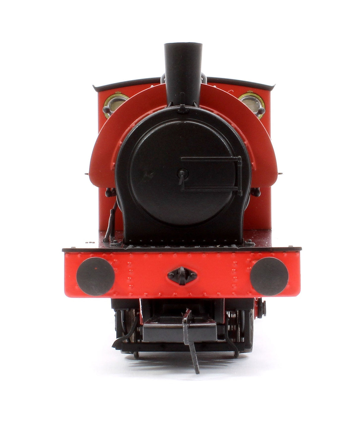 Pre-Owned 903017 16” Hunslet "Primrose No. 2", NCB red with stovepipe chimney, No. 3715 (as preserved at Embsay in the 1970s) - Steam Tank Locomotive
