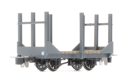 990701 Stake Wagon - Plain Dark Grey No.41