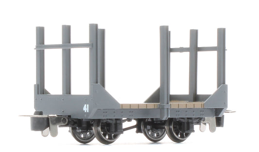 990701 Stake Wagon - Plain Dark Grey No.41