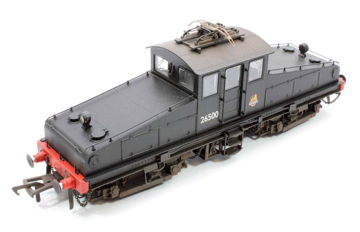 Custom Weathered North Eastern Railway ES1 BR Black Early Emblem Bo-Bo Electric Locomotive No.26500