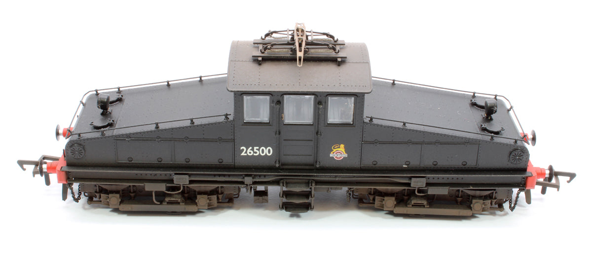 Custom Weathered North Eastern Railway ES1 BR Black Early Emblem Bo-Bo Electric Locomotive No.26500