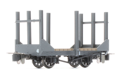 990701 Stake Wagon - Plain Dark Grey No.41