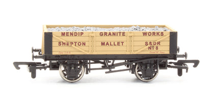Pre-Owned 4F-Mendip 'Mendip Granite Works' 4 Plank Wagon No.8  - Limited Edition
