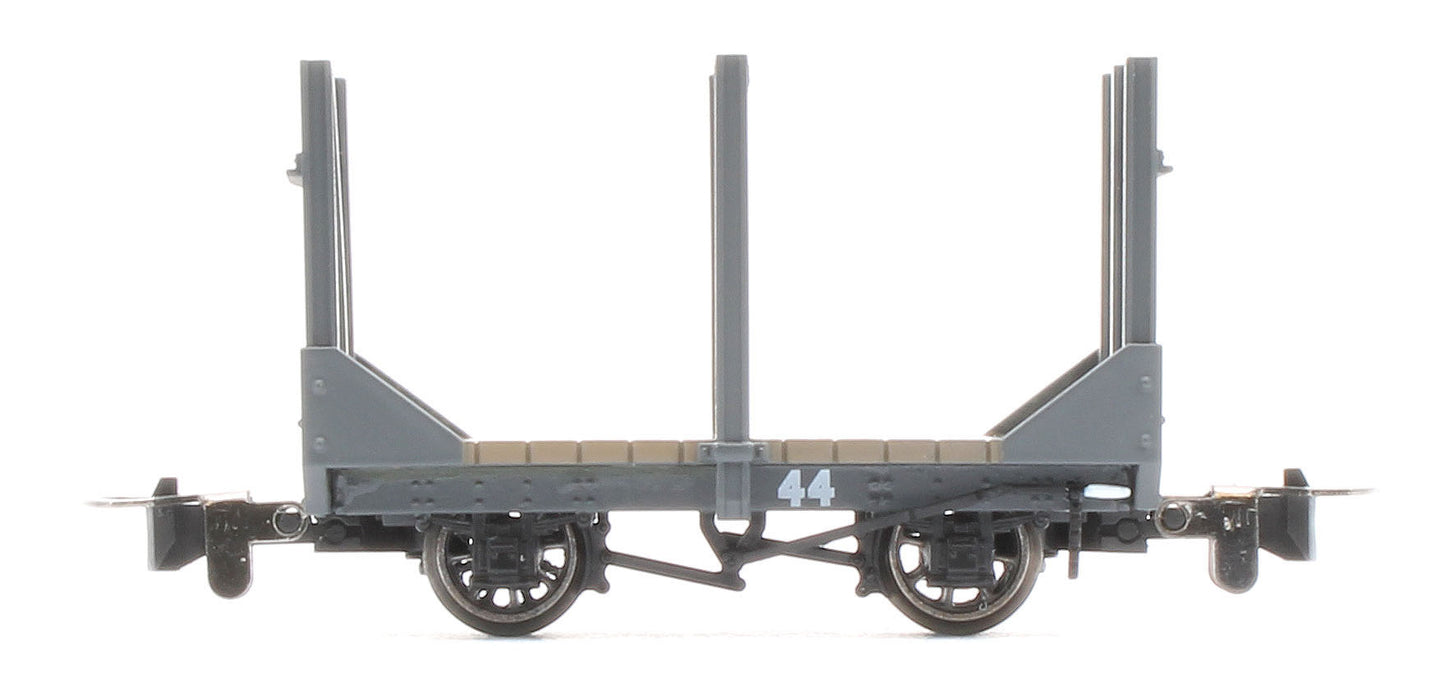 990702 Stake Wagon - Plain Dark Grey No.44