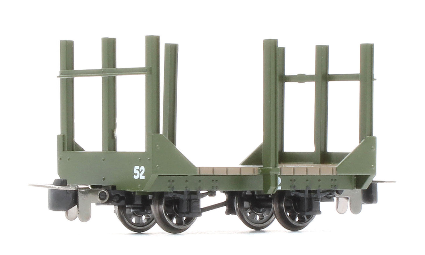 990703 Stake Wagon - Plain Green No.52