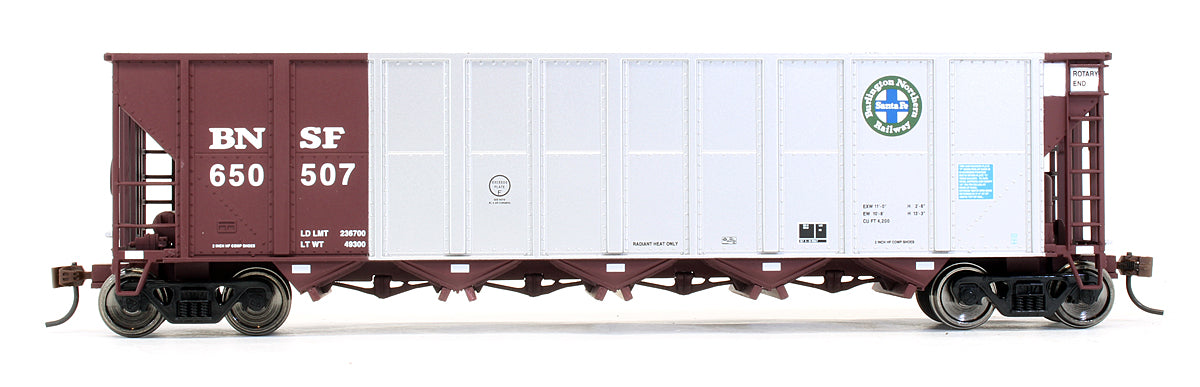 Pre-Owned BNSF #4 RD4 Coal Hopper - 6 Pack