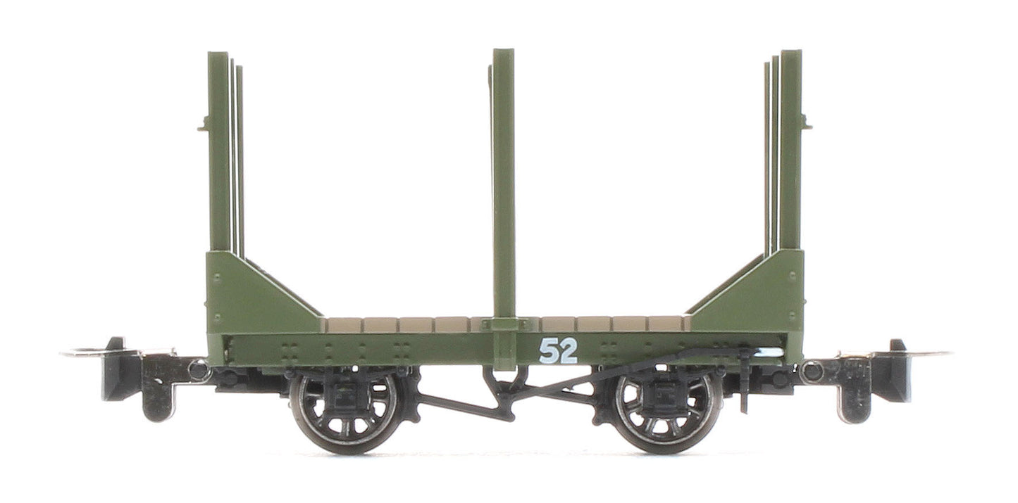 990703 Stake Wagon - Plain Green No.52