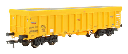 Pre-Owned 4F-045-003 IOA Ballast Wagon Network Rail Yellow '3170 5992 065-6'