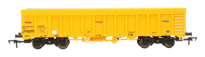 Pre-Owned 4F-045-003 IOA Ballast Wagon Network Rail Yellow '3170 5992 065-6'