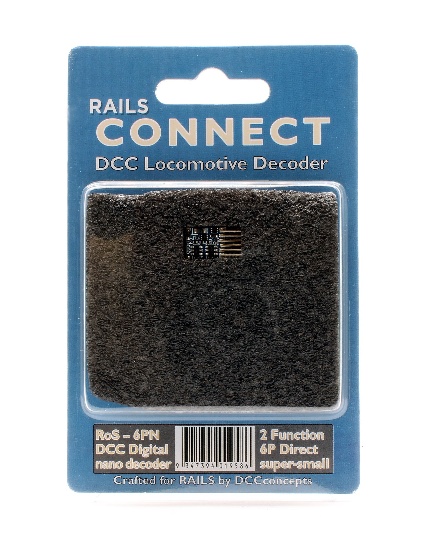 Rails Connect Decoder, 6pin Nano 2 function Decoder