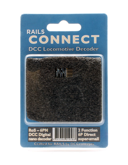 Rails Connect Decoder, 6pin Nano 2 function Decoder