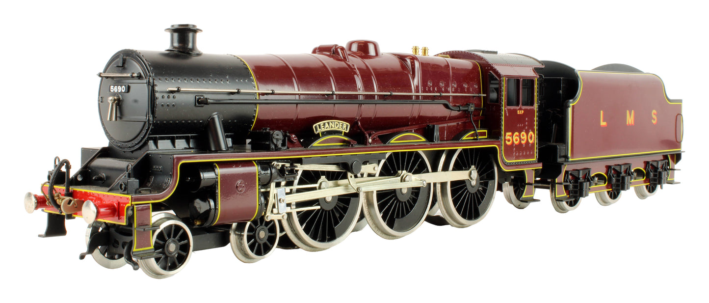Pre-Owned E18C2 LMS Maroon Jubilee Class 4-6-0 Tender 5690 'Leander' Steam Locomotive