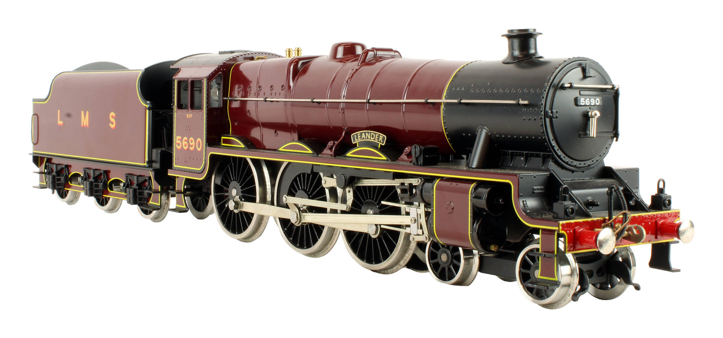 Pre-Owned E18C2 LMS Maroon Jubilee Class 4-6-0 Tender 5690 'Leander' Steam Locomotive