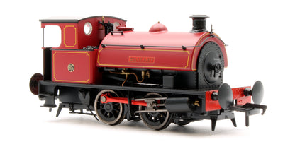 Pre-Owned Hawthorn Leslie 0-4-0 Lined Maroon `Wallaby' Australian Iron & Steel Co - Steam Tank Locomotive