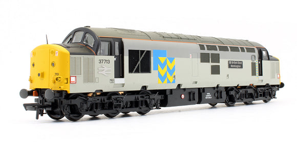 Pre-Owned Class 37713 'British Steel Workington' Railfreight Metals Sector Diesel Locomotive (Renamed and Numbered)