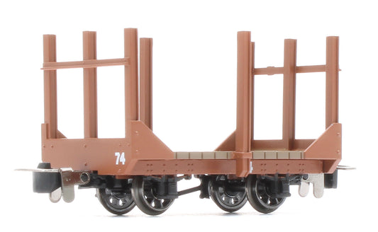 990706 Stake Wagon - Plain Rusty Brown No.74