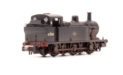 Pre-Owned 372-212A Class 3F Jinty 47500 BR Black Late Crest Steam Locomotive - DCC Fitted - Custom Weathered