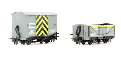 Pre-Owned Permanent Way Box Van & 4 Plank Open Wagon - Special Edition