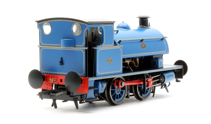 Pre-Owned Hawthorn Leslie 0-4-0 Blue Lined Yellow Port of London Authority 56 - Steam Tank Locomotive