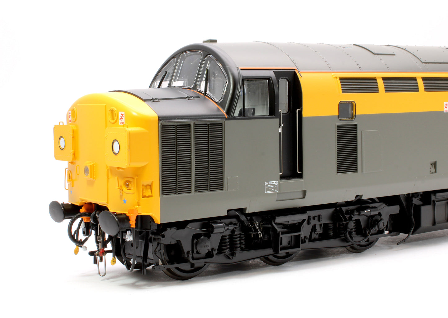 Class 37/0 (split headcode) BR Civil Engineers grey/yellow Diesel Locomotive