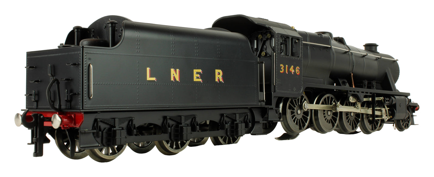 Pre-Owned E38C LNER Satin Black Class 8F 2-8-0 Tender '3146' Steam Locomotive
