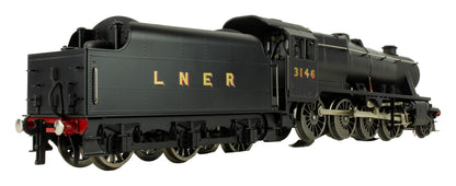 Pre-Owned E38C LNER Satin Black Class 8F 2-8-0 Tender '3146' Steam Locomotive
