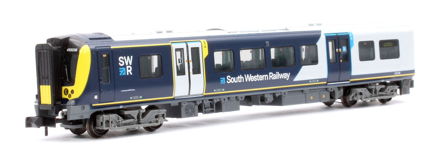 Class 450/0 4-Car EMU 450036 South Western Railway