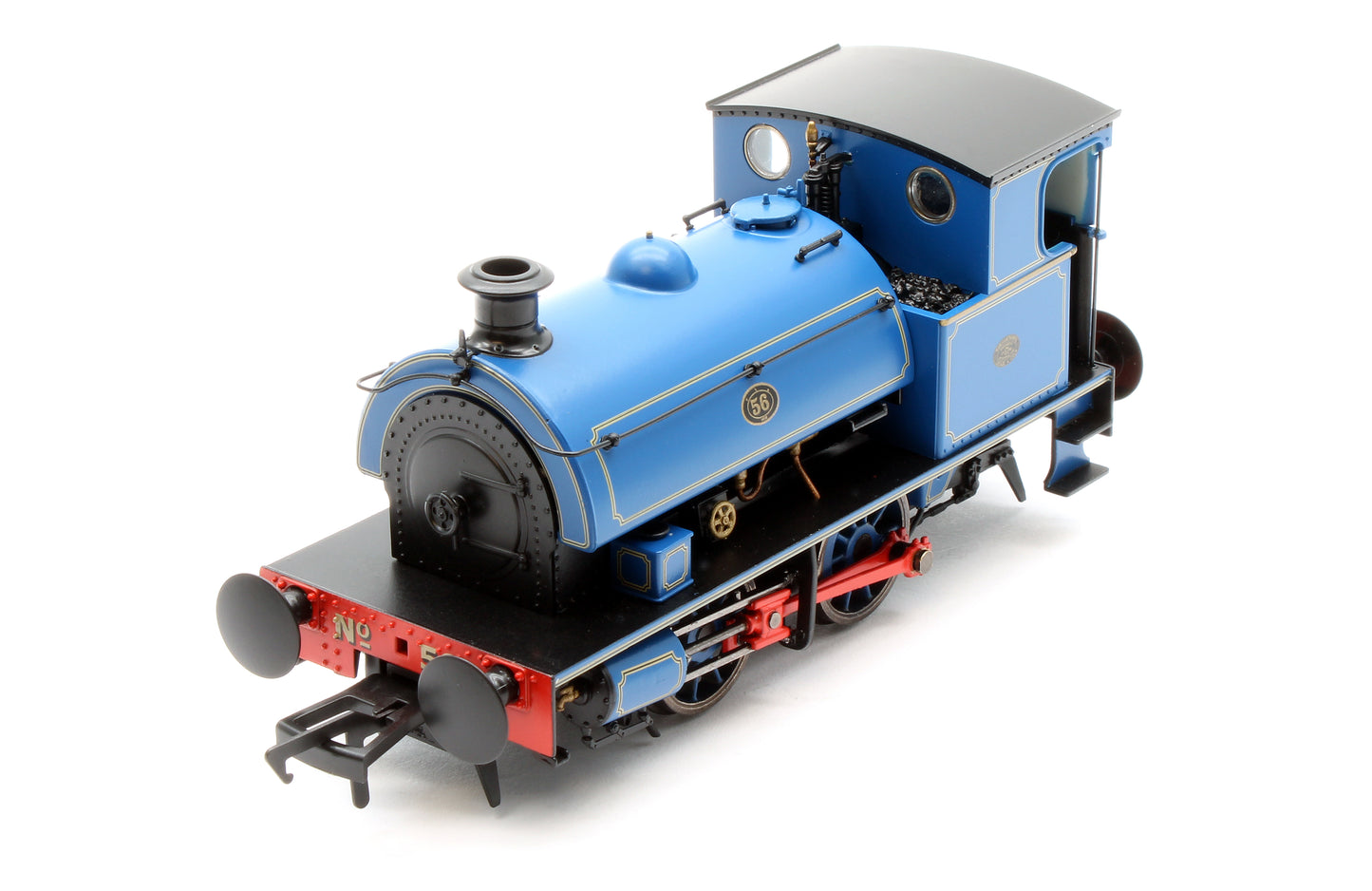 Hawthorn Leslie 0-4-0 Blue Lined Yellow Port of London Authority 56 - Steam Tank Locomotive