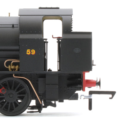 ACC3107 Hunslet 'Austerity' 0-6-0 Saddle Tank NCB North East No.59 Steam Locomotive