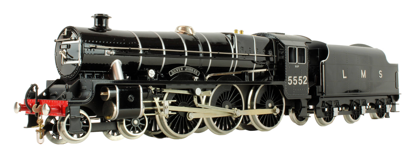 Pre-Owned E18A1 LMS Gloss Black Jubilee Class 4-6-0 Tender 5552 'Silver Jubilee' Steam Locomotive