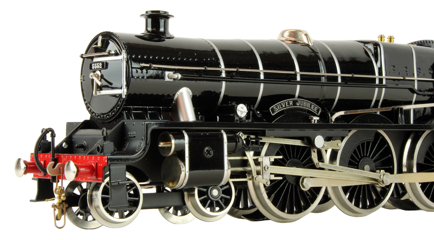 Pre-Owned E18A1 LMS Gloss Black Jubilee Class 4-6-0 Tender 5552 'Silver Jubilee' Steam Locomotive