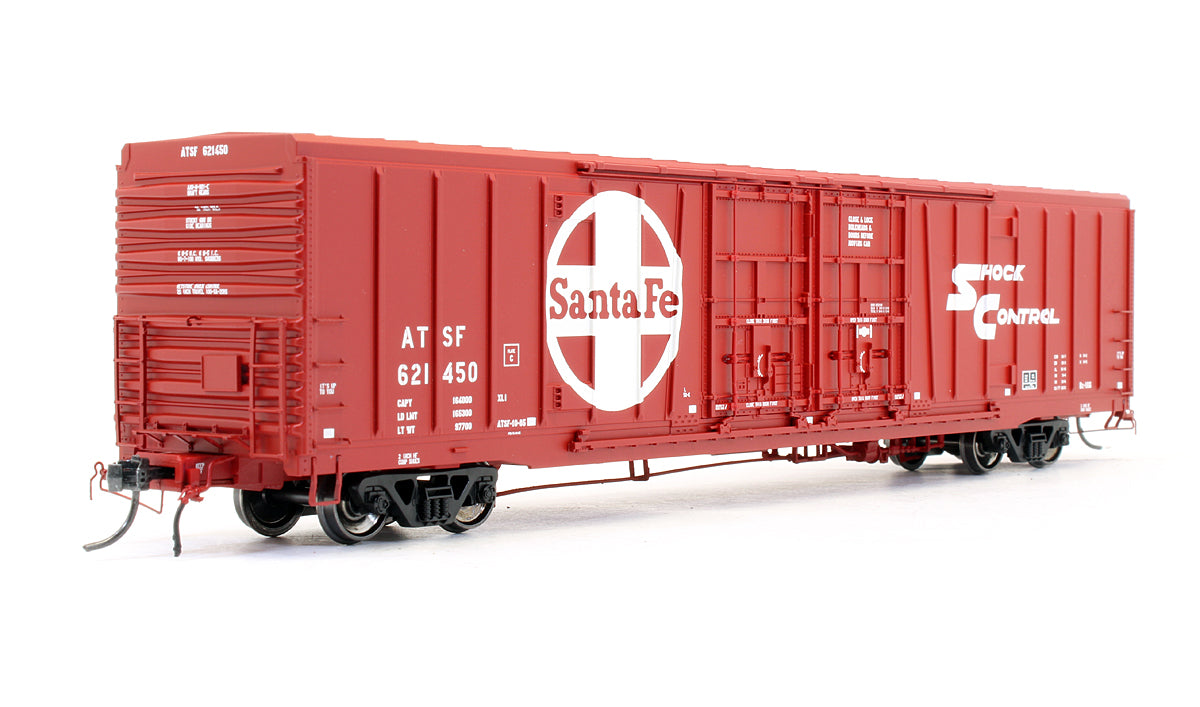 Pre-Owned 60' Beer Car ATSF 'Shock Control' - Road #621450