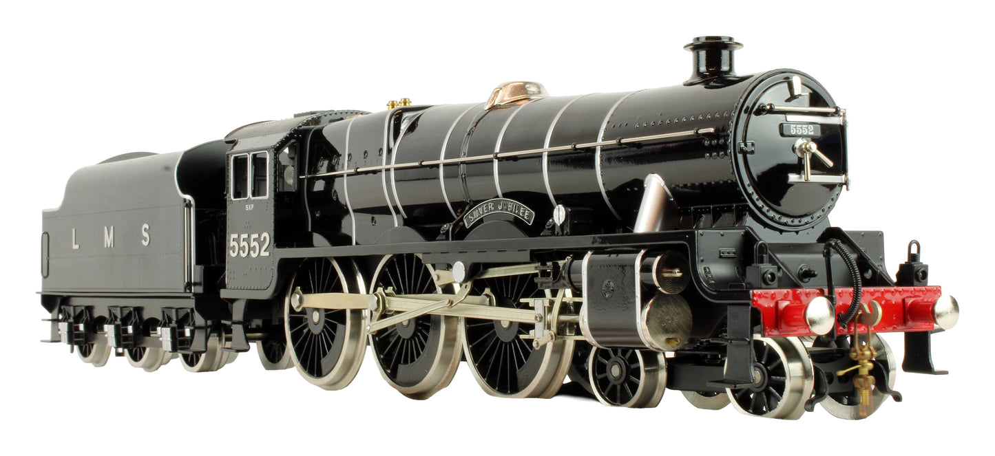 Pre-Owned E18A1 LMS Gloss Black Jubilee Class 4-6-0 Tender 5552 'Silver Jubilee' Steam Locomotive
