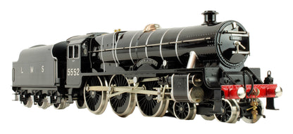 Pre-Owned E18A1 LMS Gloss Black Jubilee Class 4-6-0 Tender 5552 'Silver Jubilee' Steam Locomotive