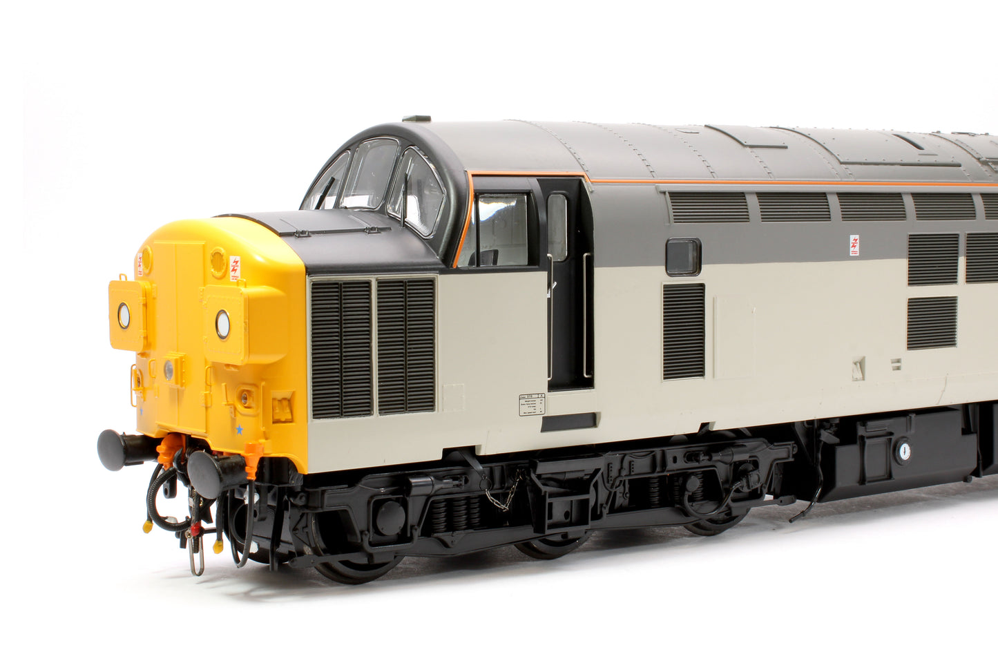 Class 37/0 (split headcode) Railfreight Sector grey (unbranded) Diesel Locomotive