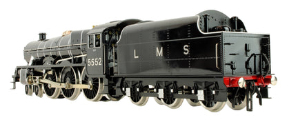 Pre-Owned E18A1 LMS Gloss Black Jubilee Class 4-6-0 Tender 5552 'Silver Jubilee' Steam Locomotive