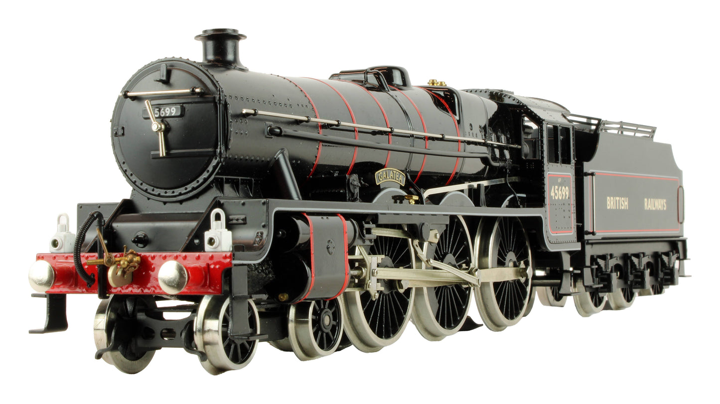 Pre-Owned 43140 BR Gloss Black Jubilee Class 4-6-0 Tender 45699 'Galatea' Steam Locomotive