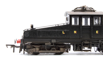 Custom Weathered North Eastern Railway ES1 LNER Unlined Black Bo-Bo Electric Locomotive No.1