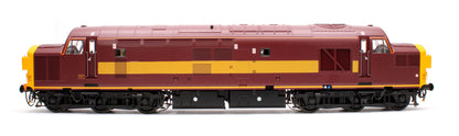 Class 37/0 (split headcode) EW&S Red/Gold unnumbered Diesel Locomotive