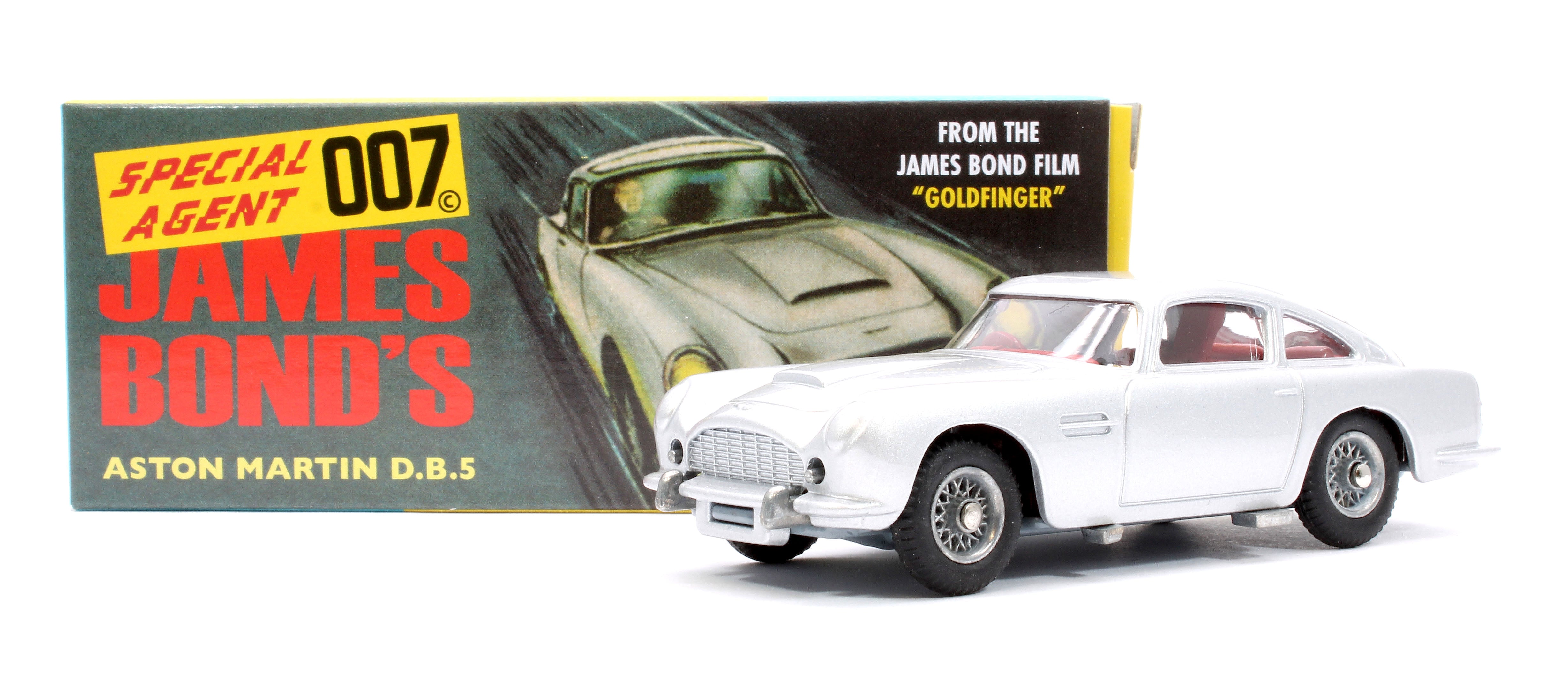 Corgi James Bond Aston Martin DB5 Silver Rails of Sheffield