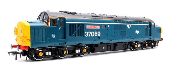 Class 37/0 Split Headcode 37069 'Thornaby TMD' BR Blue (White Stripe) Diesel Locomotive